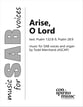 Arise, O Lord SAB choral sheet music cover